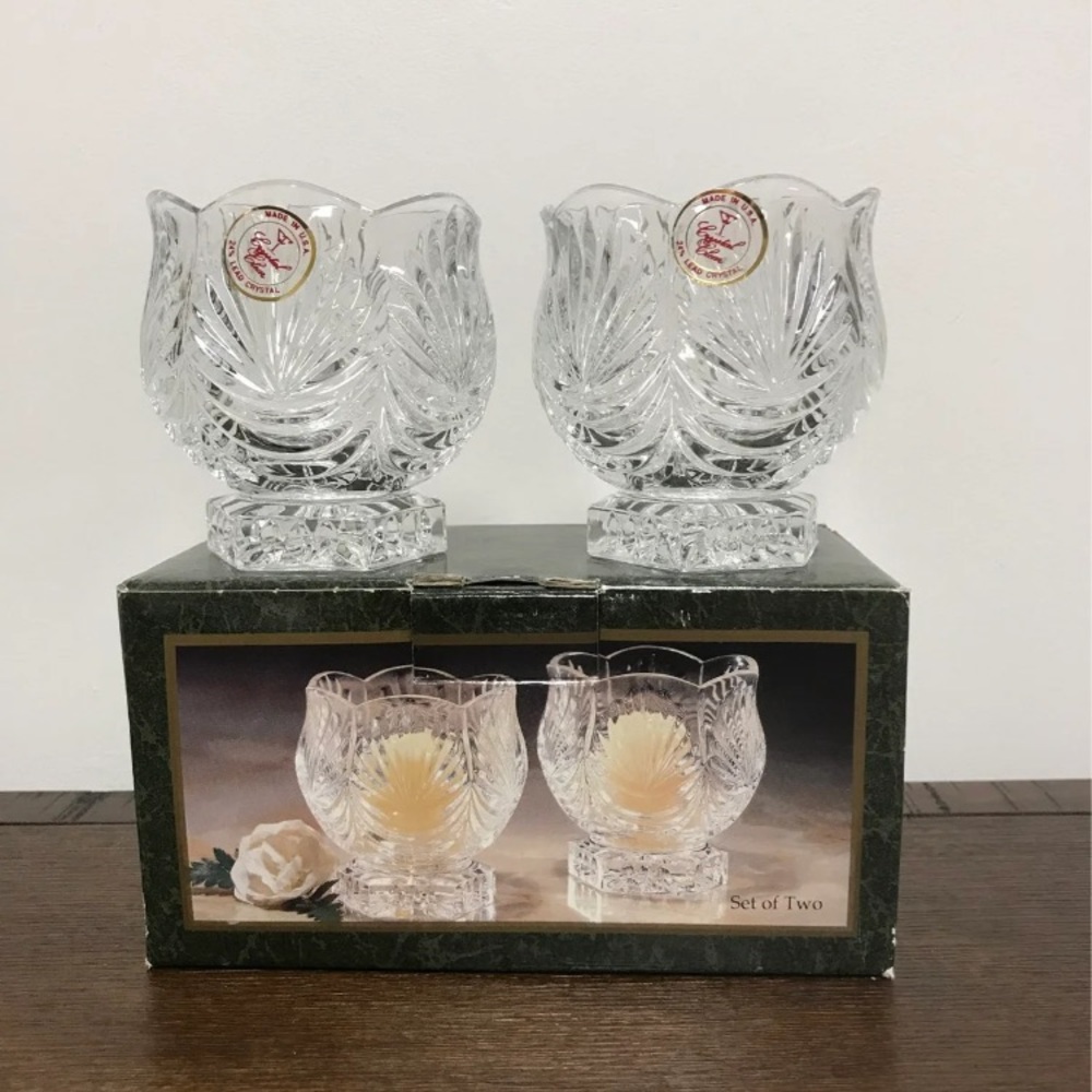New Crystal candle holder